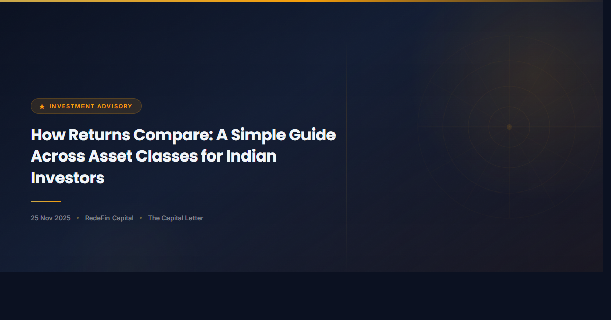 How Returns Compare: A Simple Guide Across Asset Classes for Indian Investors