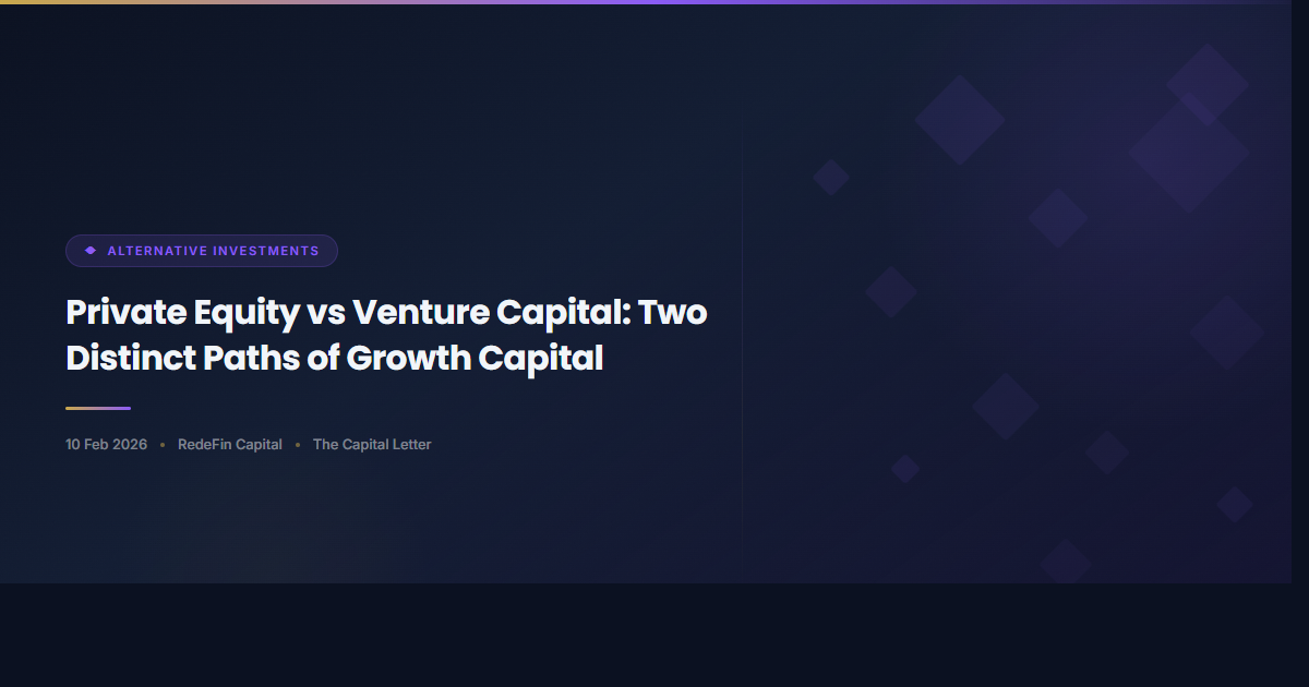 Private Equity vs Venture Capital: Two Distinct Paths of Growth Capital