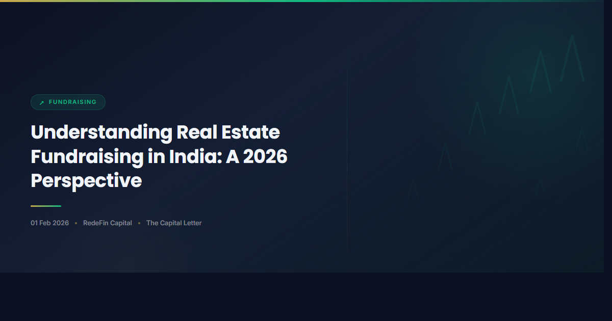 Understanding Real Estate Fundraising in India: A 2026 Perspective