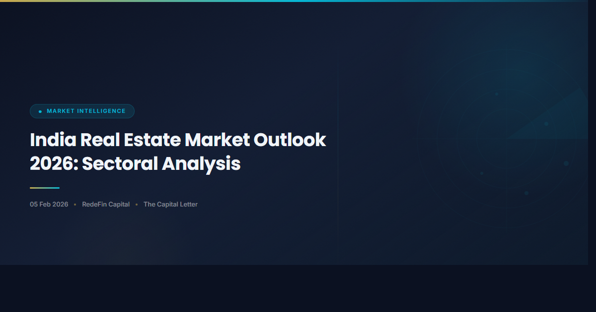 India Real Estate Market Outlook 2026: Sectoral Analysis
