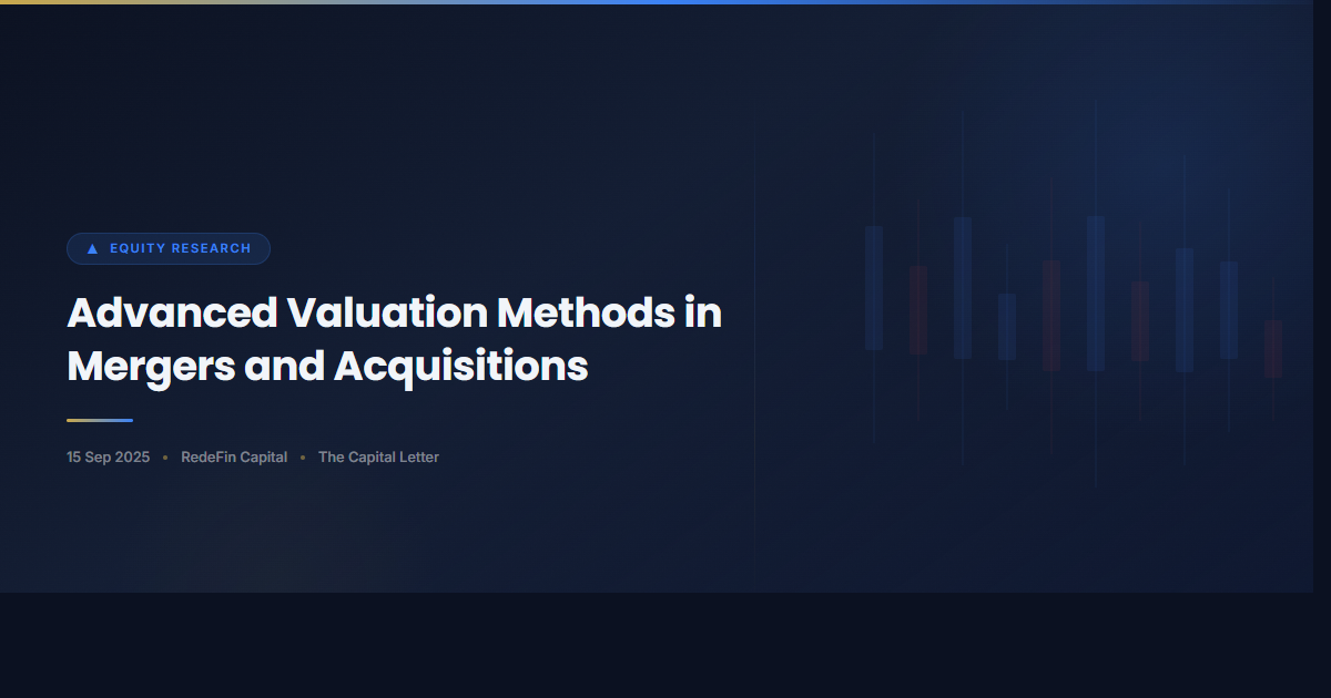 Advanced Valuation Methods in Mergers and Acquisitions